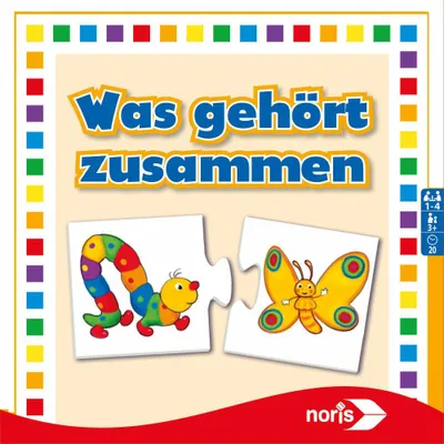 Obrázek produktu pro Noris 608985662, Stolní hra, Puzzle, 3 rok/roky, Rodinná hra