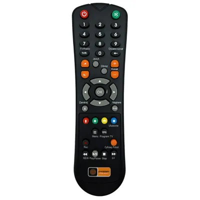 Zdjęcie produktu dla Oryginalny pilot do dekoderów Cyfrowy Polsat HD2000, HD3000 oraz MINI HD5000