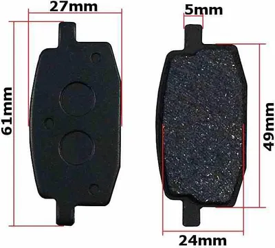 Image de Plaquettes de frein MB-P010 Roue 10