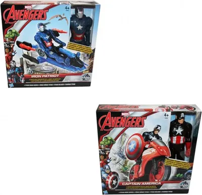 Produktbild von Hasbro B0431Marvel The Avengers Titan Heroes Captain America Iron Figur Fahrzeug, Modell / Charakter:Iron Patriot
