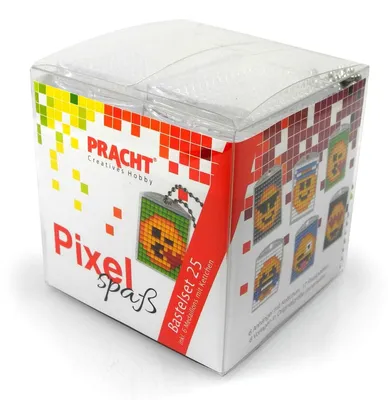 Immagine prodotto di PRACHT Pixel Kit fai da te n. 25 grande 6 medaglioni nel cubo