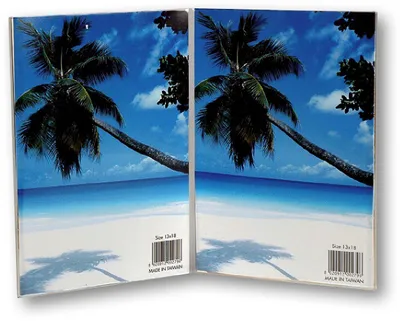Produktbild von ZEP Acryl Doppelrahmen für 2 Fotos 7x10 cm Hochformat weiß