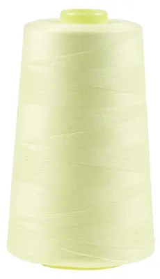 Zdjęcie produktu dla 4572m Nici do maszyny overlock, nici poliestrowe certyfikowane Oeko-Tex, kolory od 501 do 540, kolor: A507, delikatny waniliowy