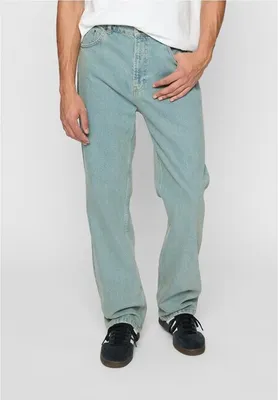 Image de Hommes DEF Kant Straight Fit Denim Sand Blue Denim Jeans - W33