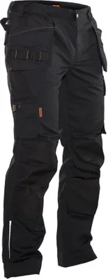 Image de Jobman - Pantalon de travail "Craftsman" pour homme BC5178 (38R) (Noir)