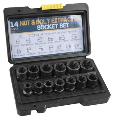Image de Omgoods - Jeu de 14 tournevis pour retirer les vis endommagées