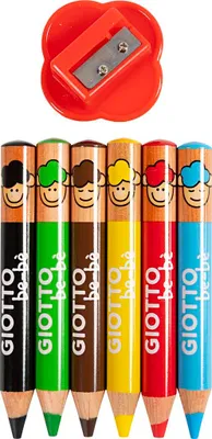 Zdjęcie produktu dla Giotto Be-be Mieszane kolory 6 sztuk