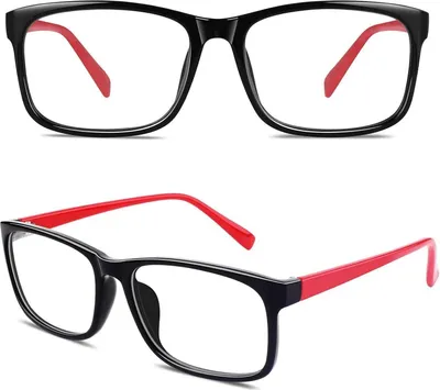 Image de CGID CN12 Lunettes de Nerd extra étroites et rectangulaires - Transparentes - Style Geek - Chine - Plastique
