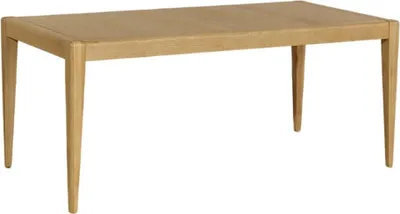 Produktbild von Esstisch mit abgerundeten Ecken, 8 Gedecke aus Eiche, 180 x 90 cm