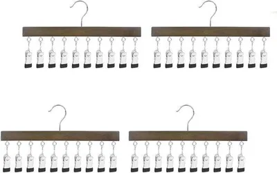 Immagine prodotto di Sgocciolatoi in legno - essiccatore efficiente - 4 pezzi - marrone