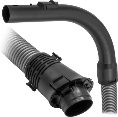 Produktbild von SQOON Kompletter Staubsaugerschlauch passend für Miele Complete C2, Compact C1, S4000 / S5000 Serien – inkl. Handgriff