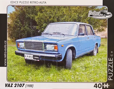 Produktbild von Puzzle Nr. 09 - VAZ 2107 (1988) 40 Teile