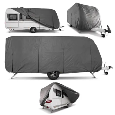 Produktbild von InfraDeskTrading Wohnwagenabdeckung 4-lagig 520 x 235 x 220 cm