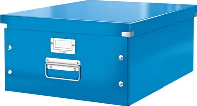 Image de Boîte Leitz CLICK & STORE WOW grande boîte d'archives, bleue