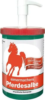 Produktbild von Pferdesalbe Eimermacher 1000 ml - Dose mit Spender