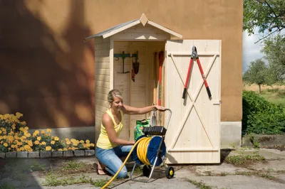 Produktbild von Garten-/Terrassenschrank 351 Gr.1 B x T x H 108 x 105 x 196