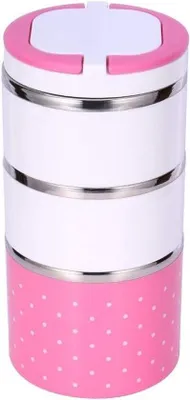Produktbild von Isolierte Lunchbox 3 Ebenen 1200ml für Männer Frauen Kinder