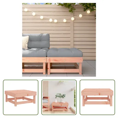 Produktbild von The Living Store Gartenhocker Massivholz Douglasie