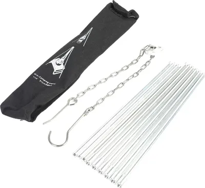 Produktbild von Grillgrills, ultraleichte faltbare harte Alumina -Stativgrills Solides Lagerfeuer für Teampicknick -Camping