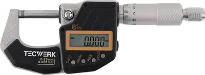 Obrázek produktu pro Digitální měřicí šroub DIN 863/1 IP65 25–50 mm