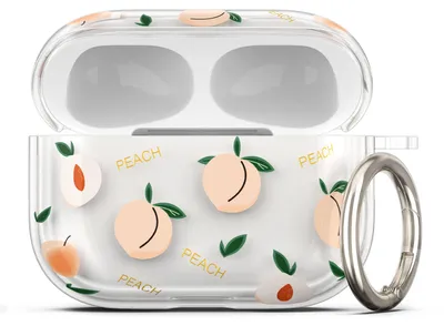 Produktbild von kwmobile Hülle kompatibel mit Apple Airpods Pro 3 Case - Weiche TPU Schutzhülle - Cover in Altrosa Transparent Pfirsiche