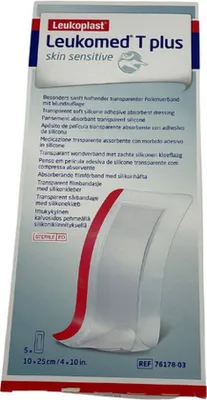 Immagine prodotto di Leukomed T plus skin sensitive sterile 10x25 cm 5 pz