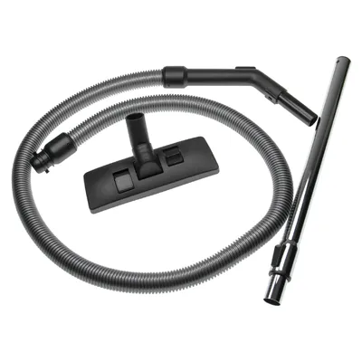 Produktbild von vhbw 3-tlg. Zubehör-Set kompatibel mit Philips FC8604, FC860602B, FC860602A, FC8606, FC8602 Excel Staubsauger - Bodendüse, Teleskop-Rohr, Schlauch