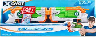 Produktbild von Zuru Wasserpistole X-Shot Fast-Fill Micro 2er Set
