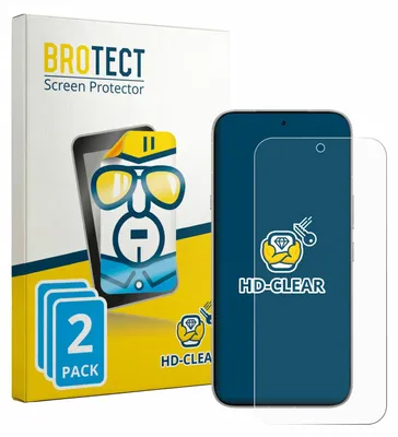 Produktbild von 2x Für Infinix Note 60 Schutzfolie BROTECT Displayschutz Display Schutz Folie Klar Transparent