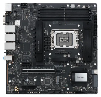 Image de MB ASUS PRO WS W680M-ACE SE (Intel,1700,DDR5,mATX)
