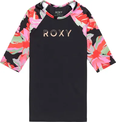 Image de Roxy Rg Active Élasthanne manches courtes-rashguard noir 16 ans noir 16 ans