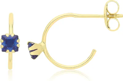Image de Boucles d'Oreilles Femme Or 375/1000 avec Oxyde de Zirconium - 10mm*3mm; TRS36241