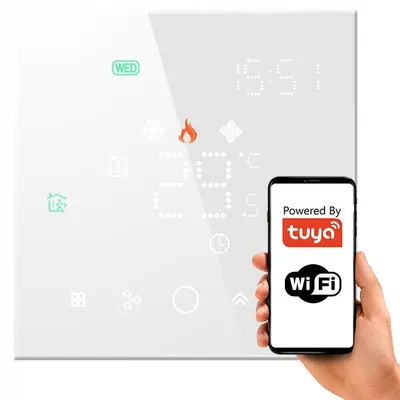Produktbild von Tuya TR053 Intelligenter Thermostat 16A Fußbodenheizung Weiß