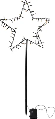 Produktbild von Star Trading 857-04, Leichte Dekorationsfigur, Schwarz, IP44, 18 h, LED, 3,6 W