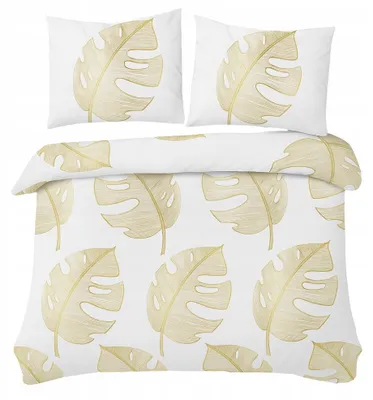 Produktbild von Piruu Bettwäsche-Set 140x200 cm Baumwollsatin mit Mustern