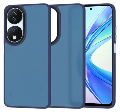 Produktbild von Techsuit HaloFrost Back Cover Hülle für HONOR 90 Smart/X7b - Dunkelblau
