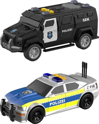 Produktbild von Speedzone D/C Polizei und Swat Team mit Light & Sound
