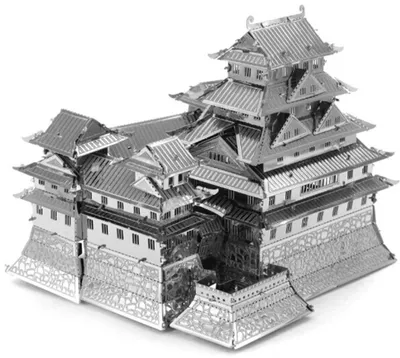 Zdjęcie produktu dla Metal Earth Himeji Castle, Zestaw do budowania, Metal
