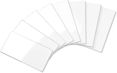 Produktbild von Fliesenaufkleber für Wandfliesen wasserfest Marmor 100 Stück 30,5x30,5 cm Weiß