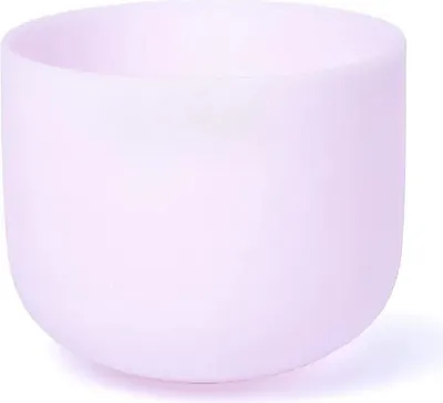 Image de Bol Chantant Cristal Rose Ftone 432 Hz + Sac - ±20 Cm