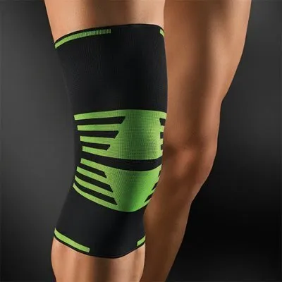 Produktbild von Bort Activecolor Sport Kniebandage M schw./grün 1 St