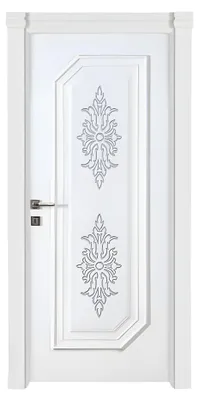 Image de Porte blanche à motifs - Portes élégantes pour la maison et l'appartement