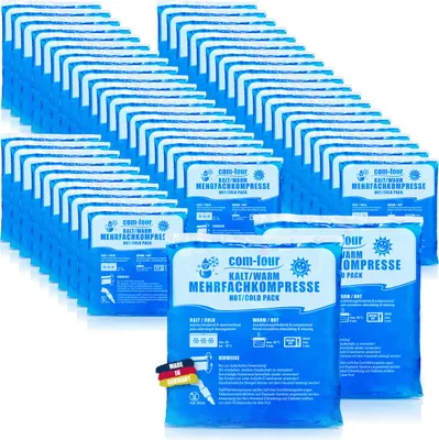 Produktbild von com-four® 50x Mehrfach-Kompressen 14 x 13 cm