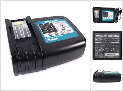 Zdjęcie produktu dla Ładowarka Makita DC36RA, Li-ion, 36 V Li-ion - 36 V - DC36RA