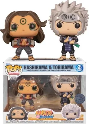 Produktbild von Naruto Shippuden POP! Animation Vinyl Figuren 2er-Pack Hashirama & Tobirama 9 cm