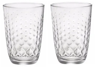 Produktbild von Bormioli Rocco Trinkglaser Glit - 6x Stuck - Glas - 390 ml