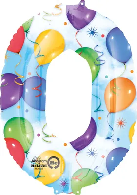 Produktbild von Amscan 2824301, Spielzeugballon, Folie, 5 Stück(e)