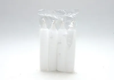 Produktbild von 4er Adventskerze  2 x 11 cm, weiß