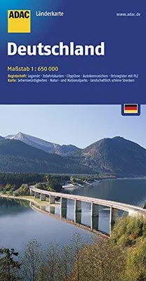 Produktbild von ADAC LänderKarte Deutschland 1 : 650 000