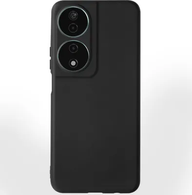 Produktbild von Mayaxess, Ultradünne Schutzhülle für Honor 90 Smart aus weichem Silikon, Schwarz